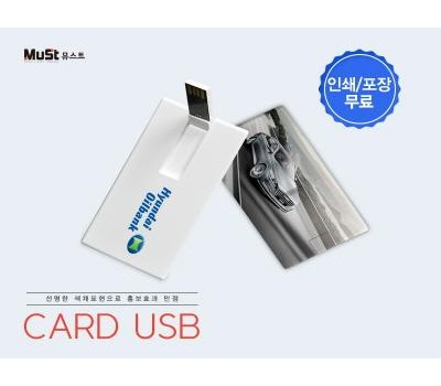 뮤스트 카드형 USB(4GB)